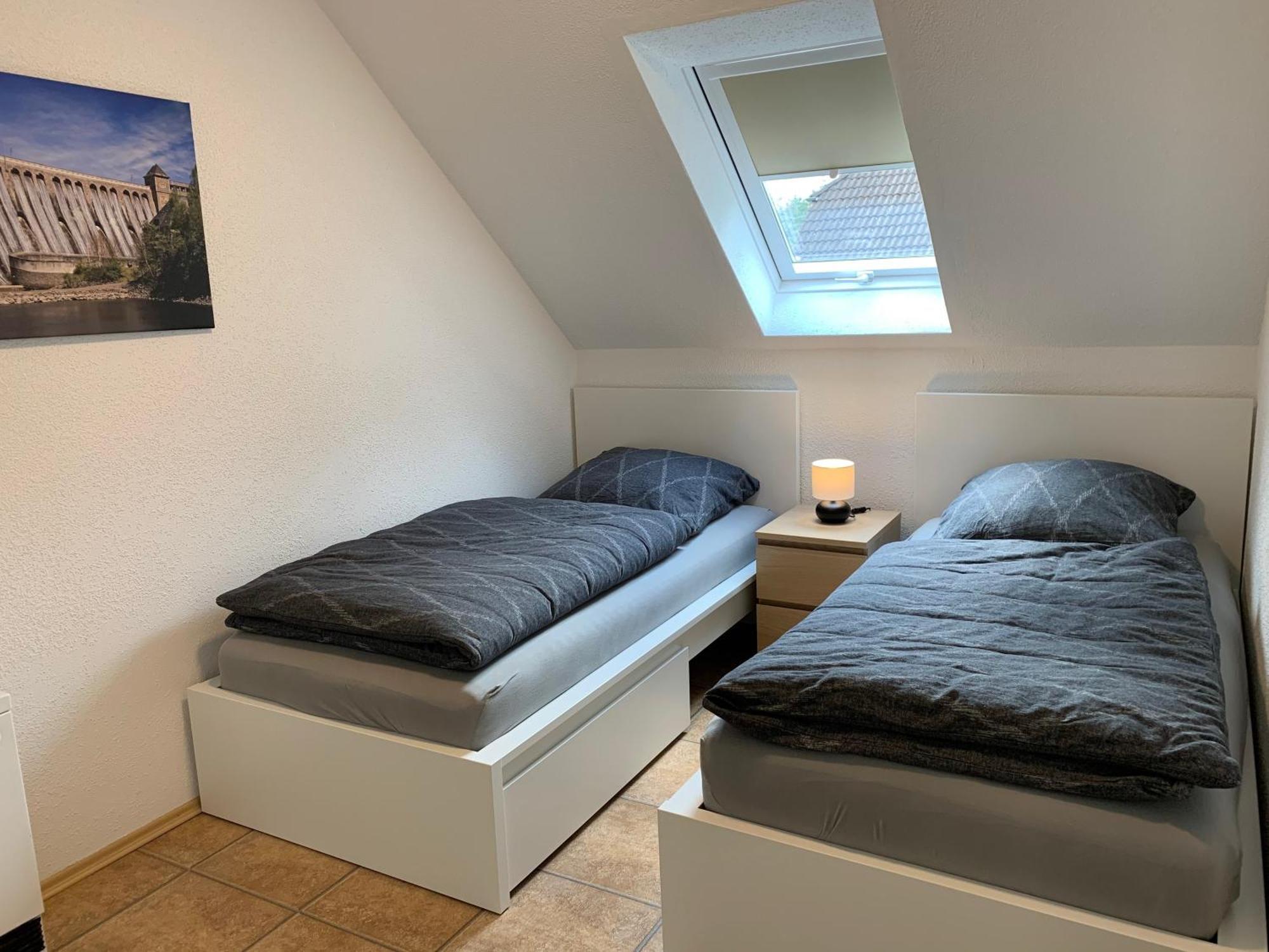 Ferienwohnung Lix direkt am Waldrand Frankenau Exterior foto