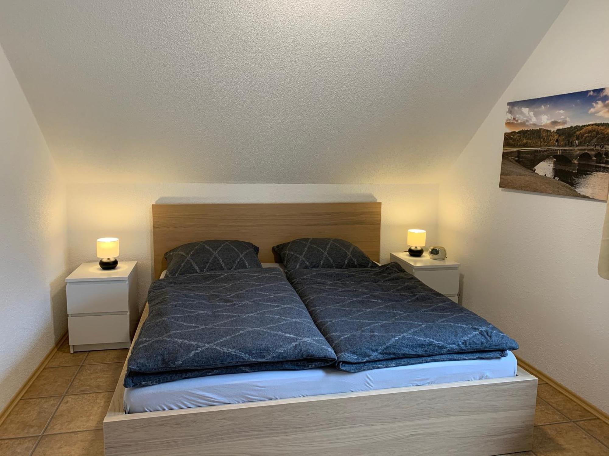 Ferienwohnung Lix direkt am Waldrand Frankenau Exterior foto